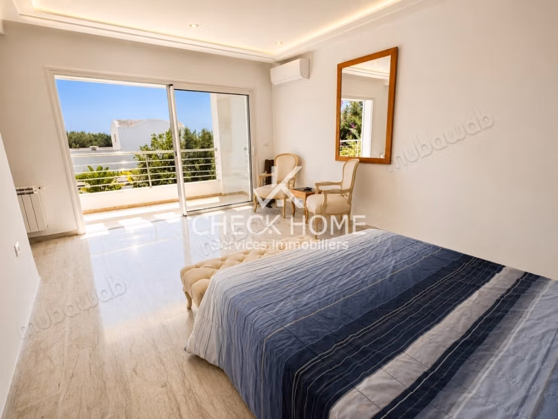Location annuelle Villa s4 sans vis à vis, Hammamet