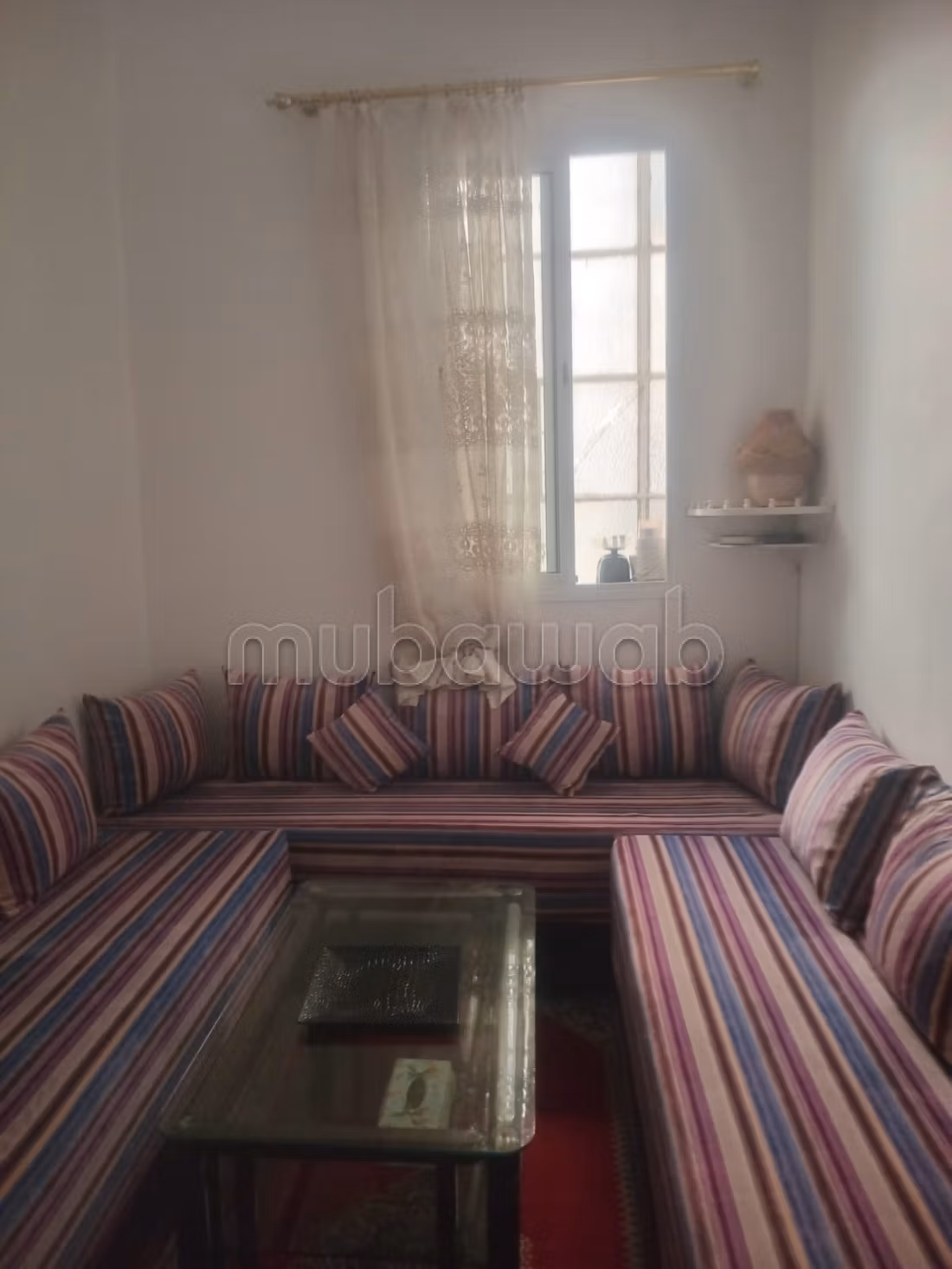 Apartment for sale near Blvd MedV. 2 pleasant bedrooms. Moroccan living room and satellite dish