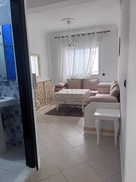 Lot of 2 apartments with terrace 100m from the beach in Martil