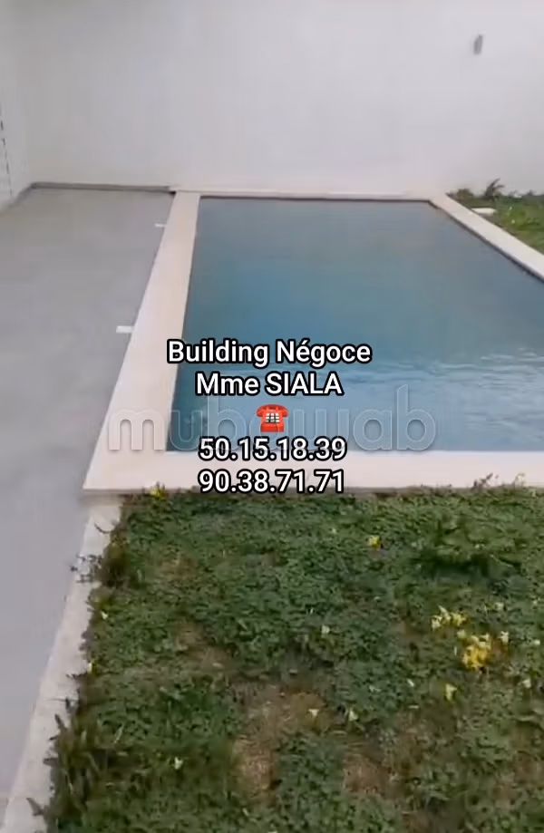 SOUKRA chotrana 3 in affitto bella villa con piscina