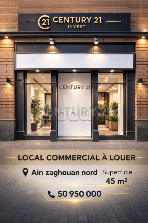 A louer: Local commercial 30 m²