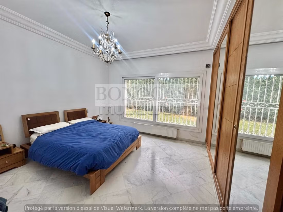 Rez de chaussée de villa S2 vide à louer à Sidi Bousaid