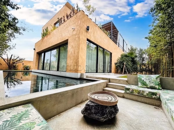 Superb contemporary villa on Route Amizmiz, Marrakech