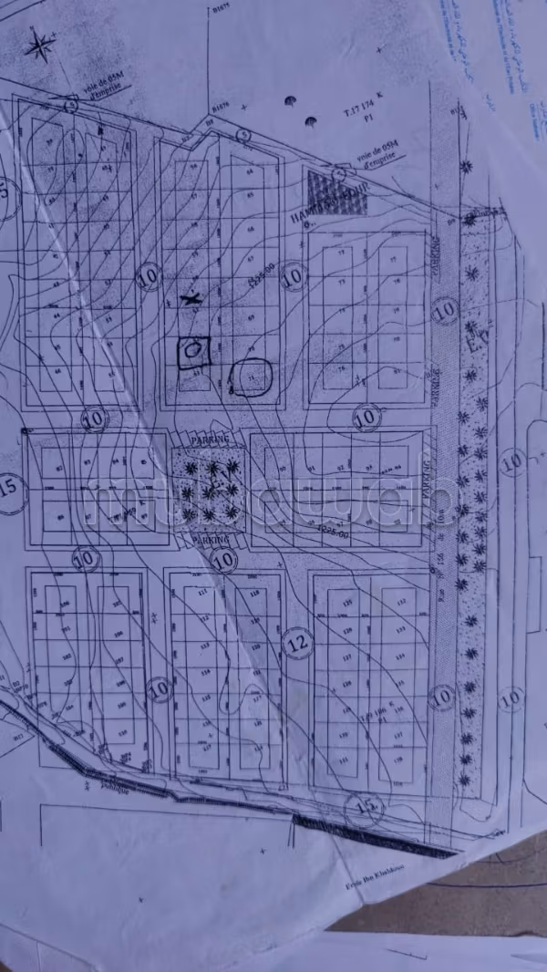 Perceel van villa 200 m2