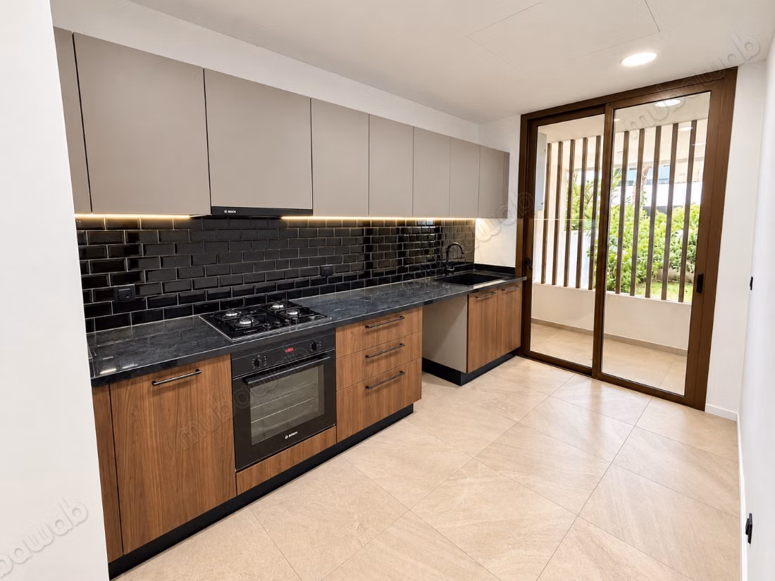 Appartement F2 rez de jardin neuf à louer – L’Orangerie de Souissi