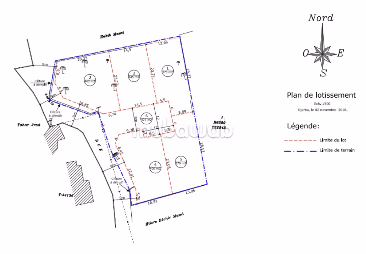 Terreno edificabile, lottizzato e servito
