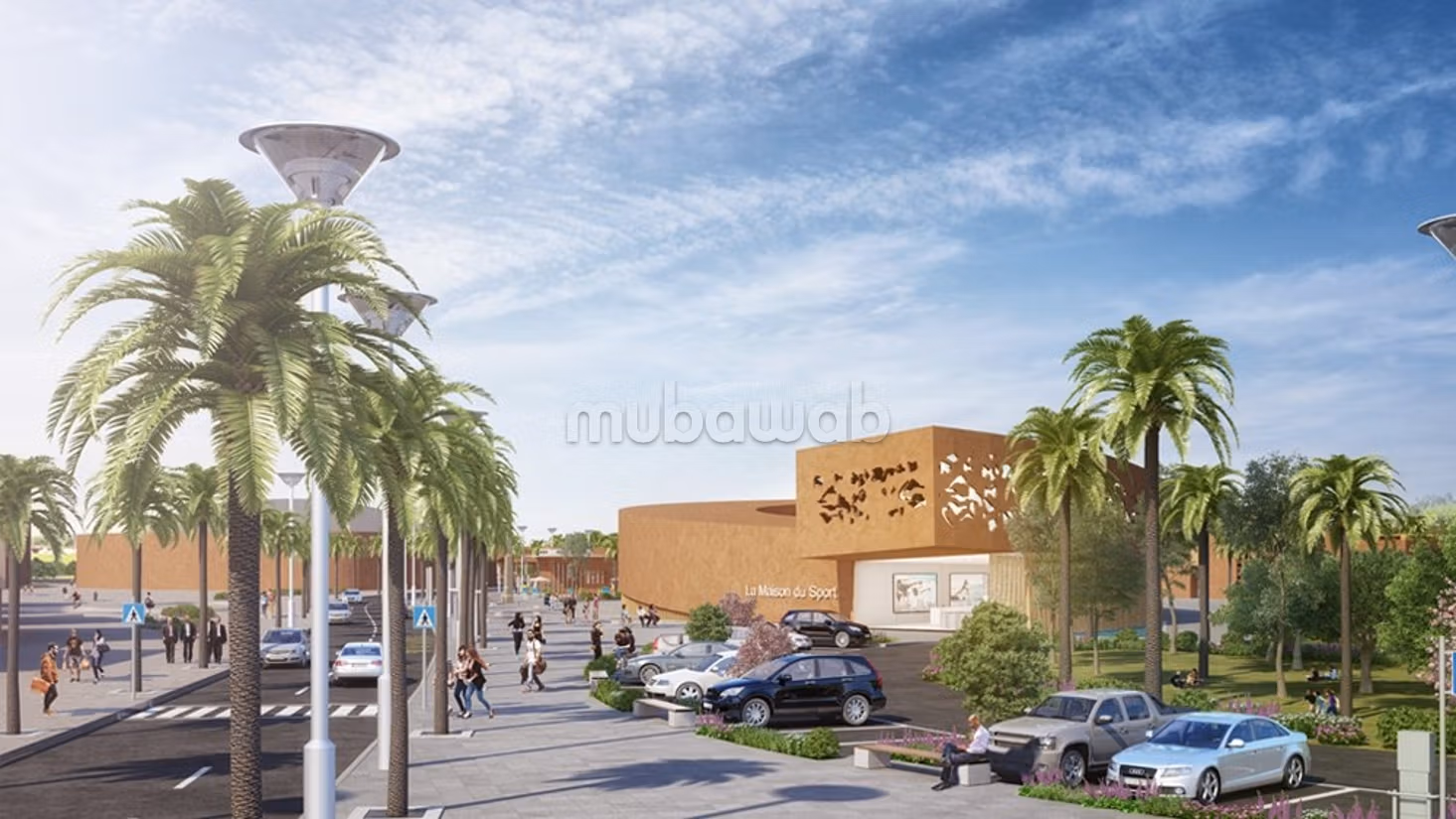 Perceel Grond 160m Villa Zone in Marrakech Sport City