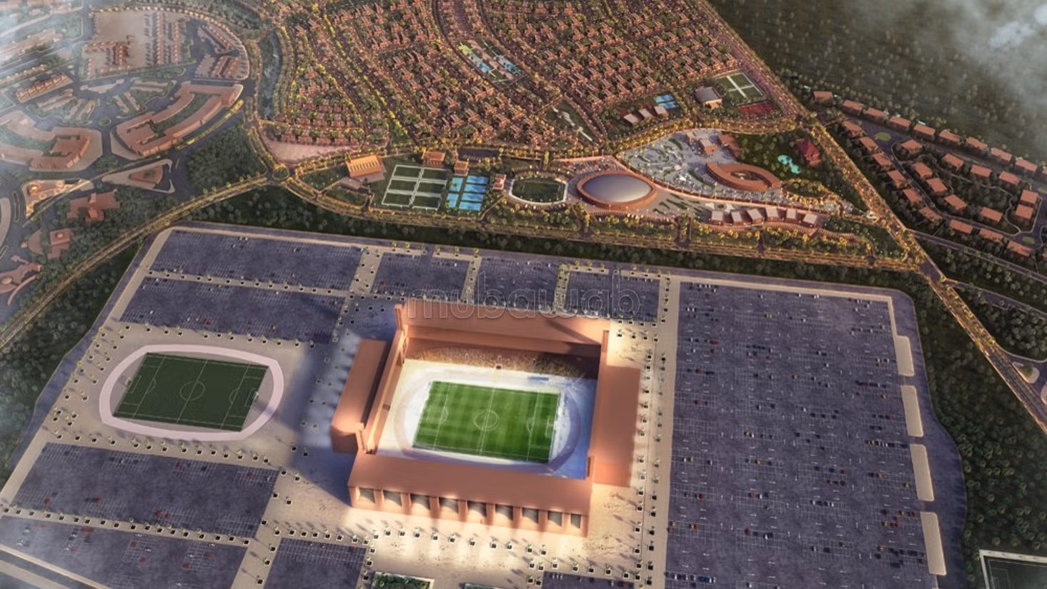 Perceel Grond 160m Villa Zone in Marrakech Sport City