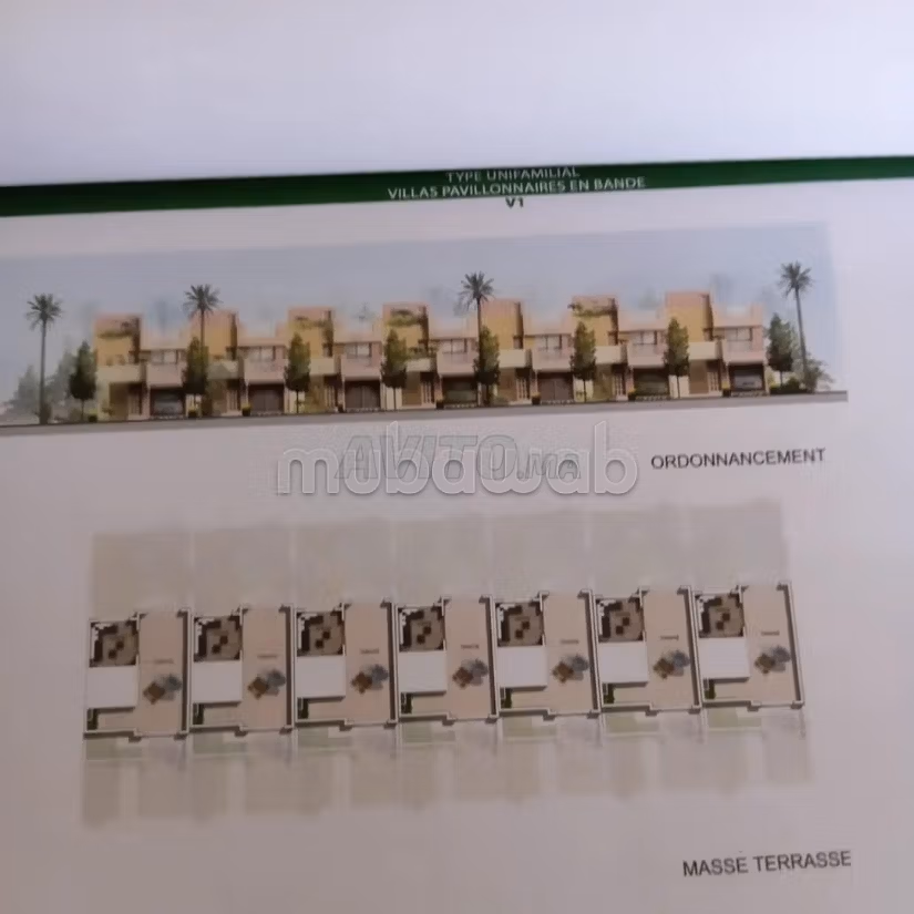 Perceel Grond 160m Villa Zone in Marrakech Sport City