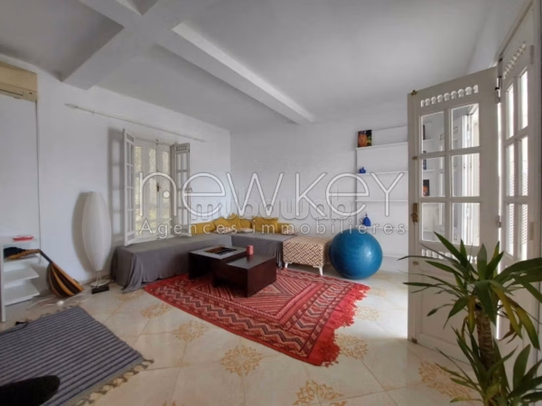 Appartamento S1 arredato e accogliente a La Marsa con vista mare