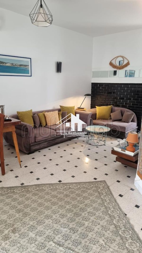 For rent furnished S2 in La Marsa beach