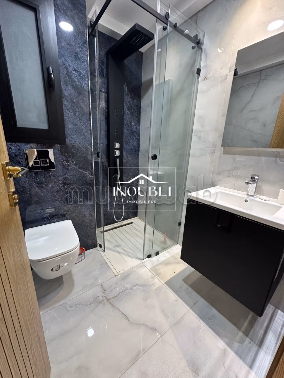  À louer – Superbe S2 haut standing avec piscine & salle de sport à Aïn Zaghouan Nord 