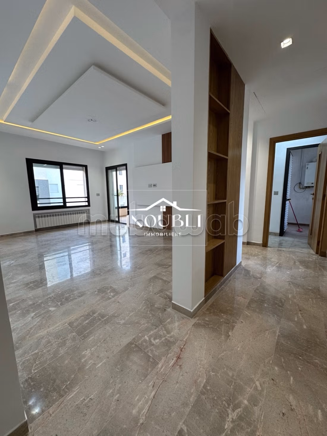  À louer – Superbe S2 haut standing avec piscine & salle de sport à Aïn Zaghouan Nord 