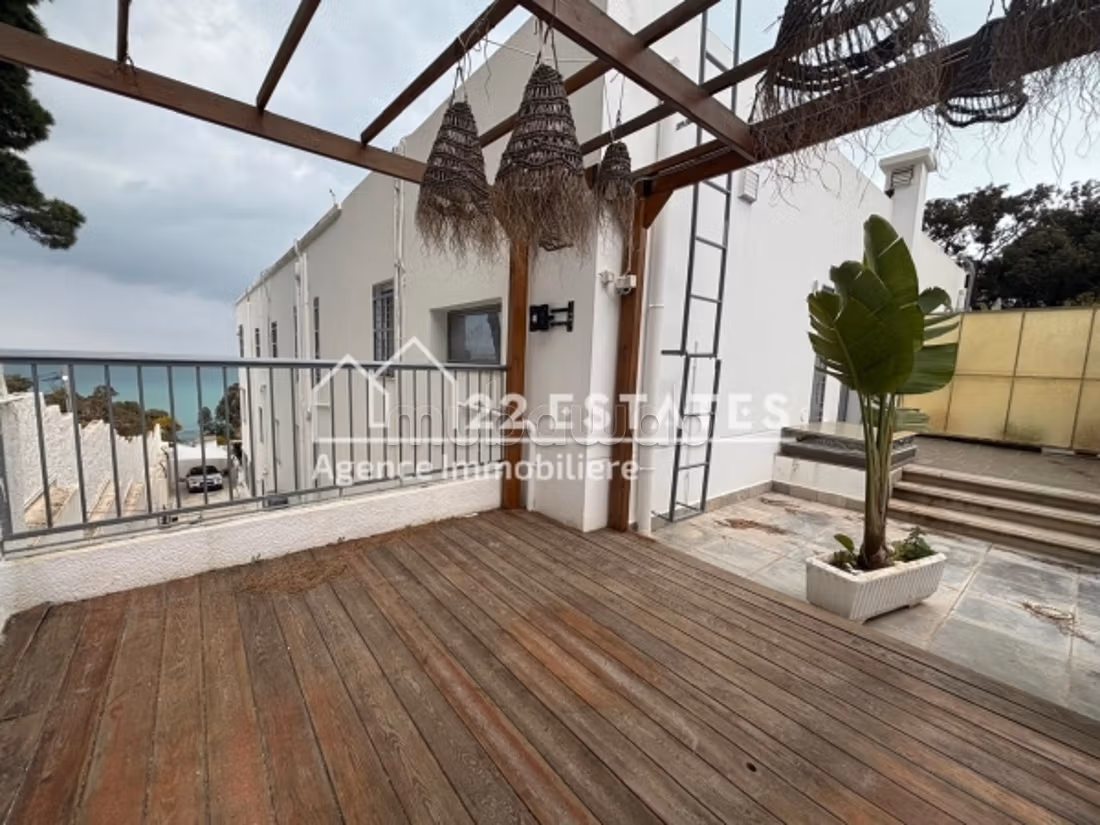 Appartamento S3 con vista mare a La Marsa