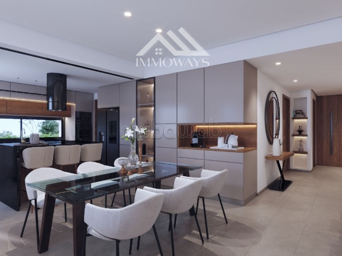 Two new twin villas with pool La Soukra