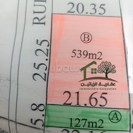 Terrains R3/R4 Direct Route Principale chattmariem