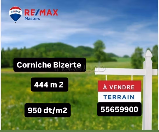 In Vendita un Terreno a Corniche Bizerte