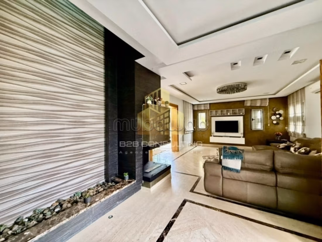 Location villa meublée s 5 a la marsa