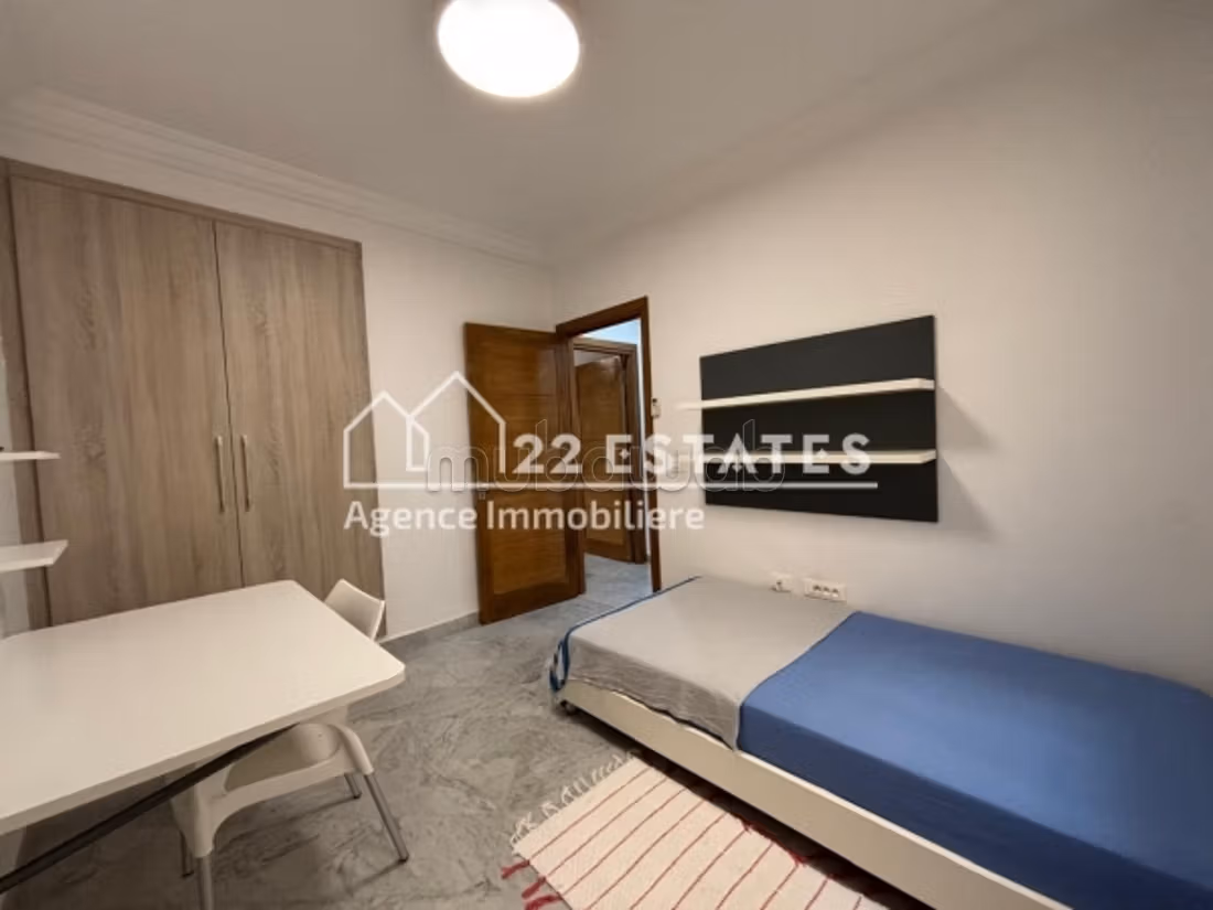 Appartamento S2 con giardino a La Marsa