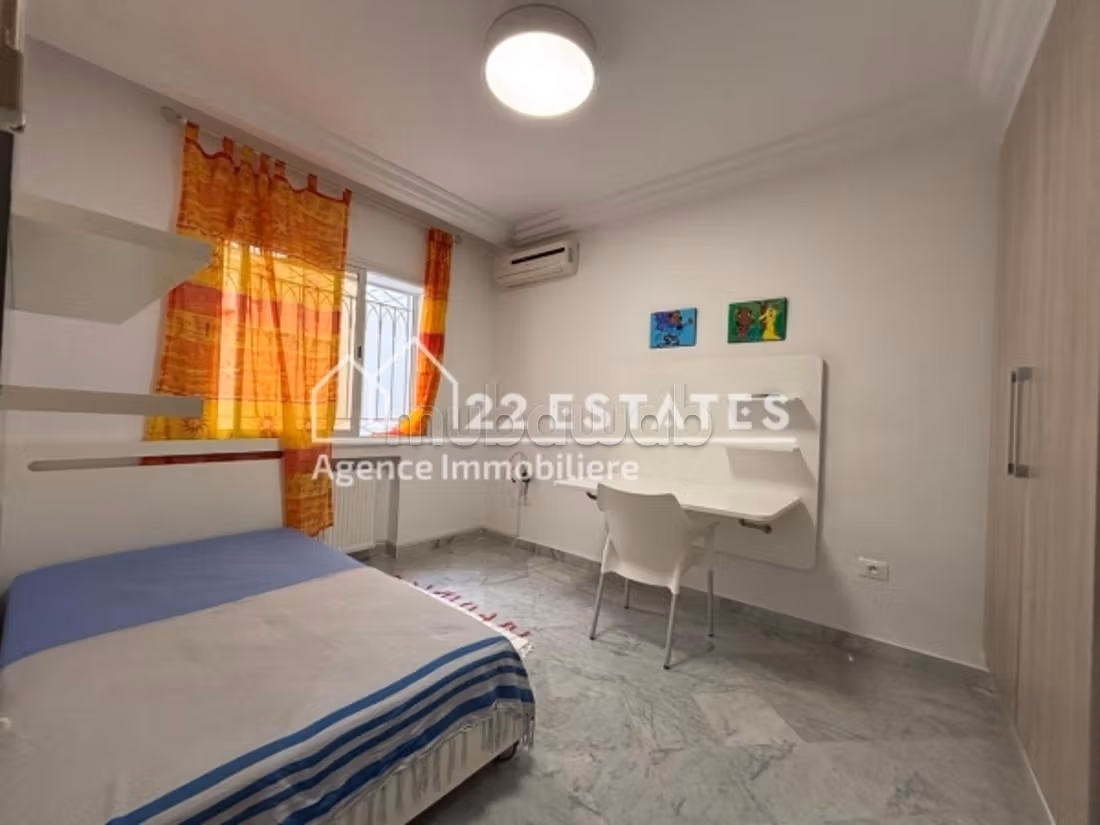 Appartamento S2 con giardino a La Marsa