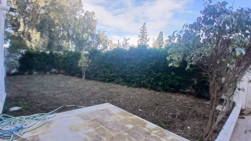 For rent S2 with garden in Soukra