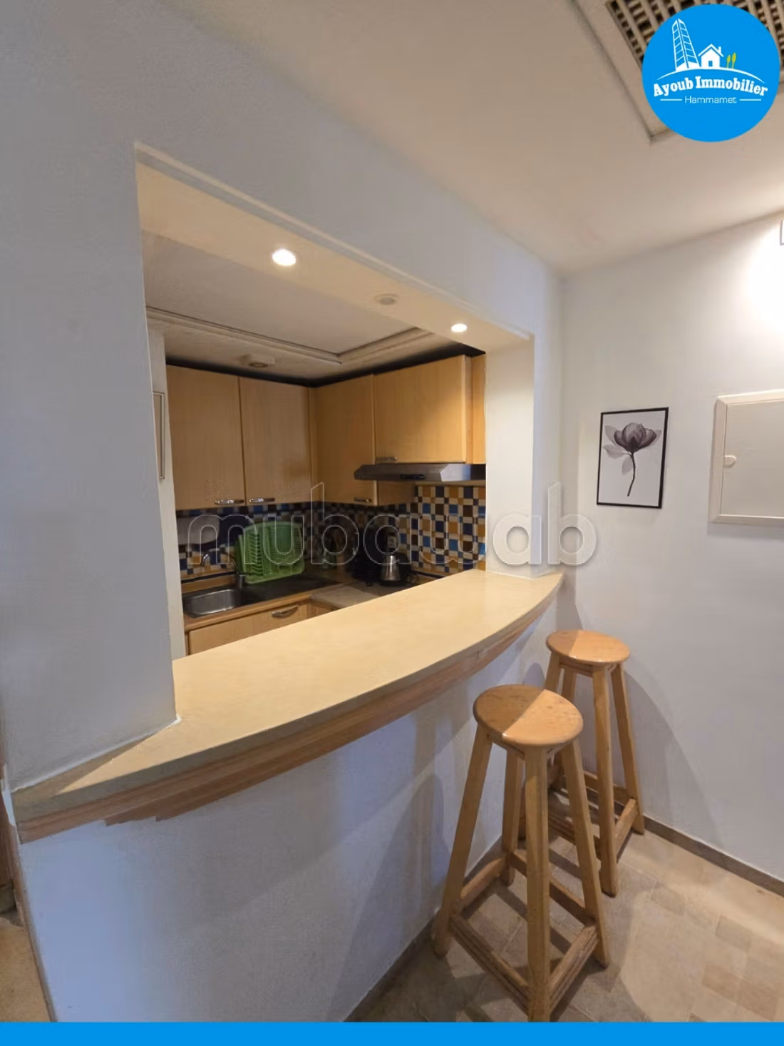 A vendre studio s1 à Yasmine Hammamet