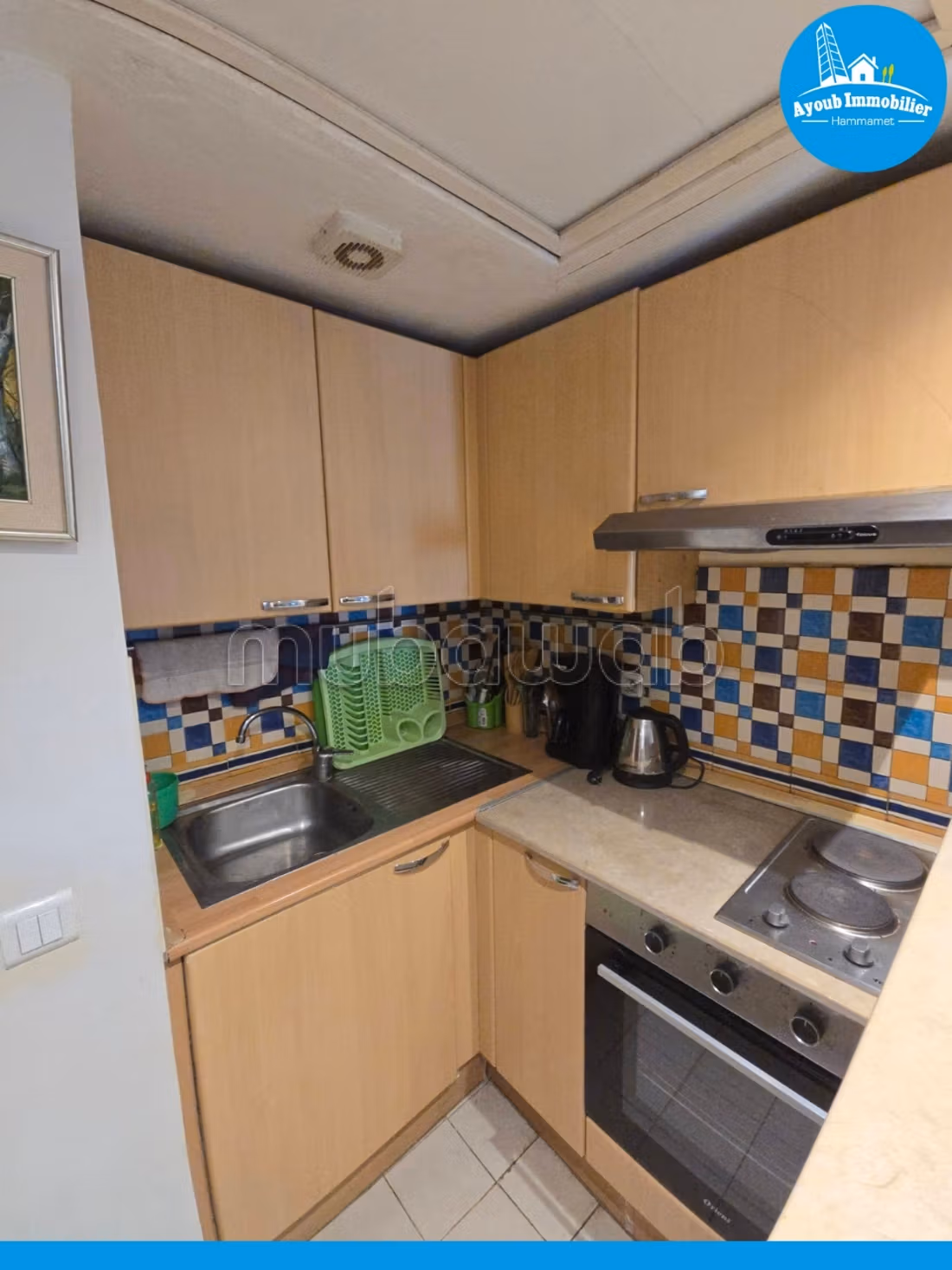 A vendre studio s1 à Yasmine Hammamet