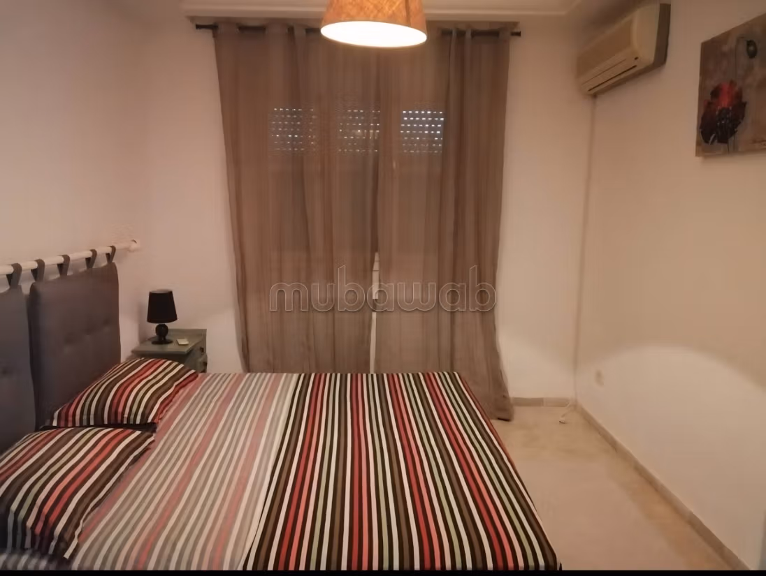 Location d'un appartement à La Marsa. 2 chambres. Sécurisé 24/24
