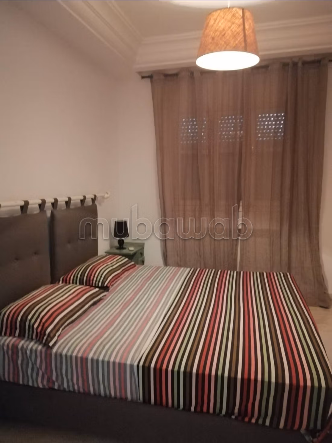 Location d'un appartement à La Marsa. 2 chambres. Sécurisé 24/24