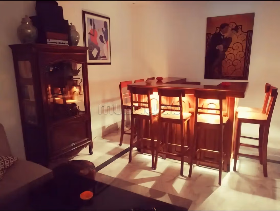 Location d'un appartement à La Marsa. 2 chambres. Sécurisé 24/24