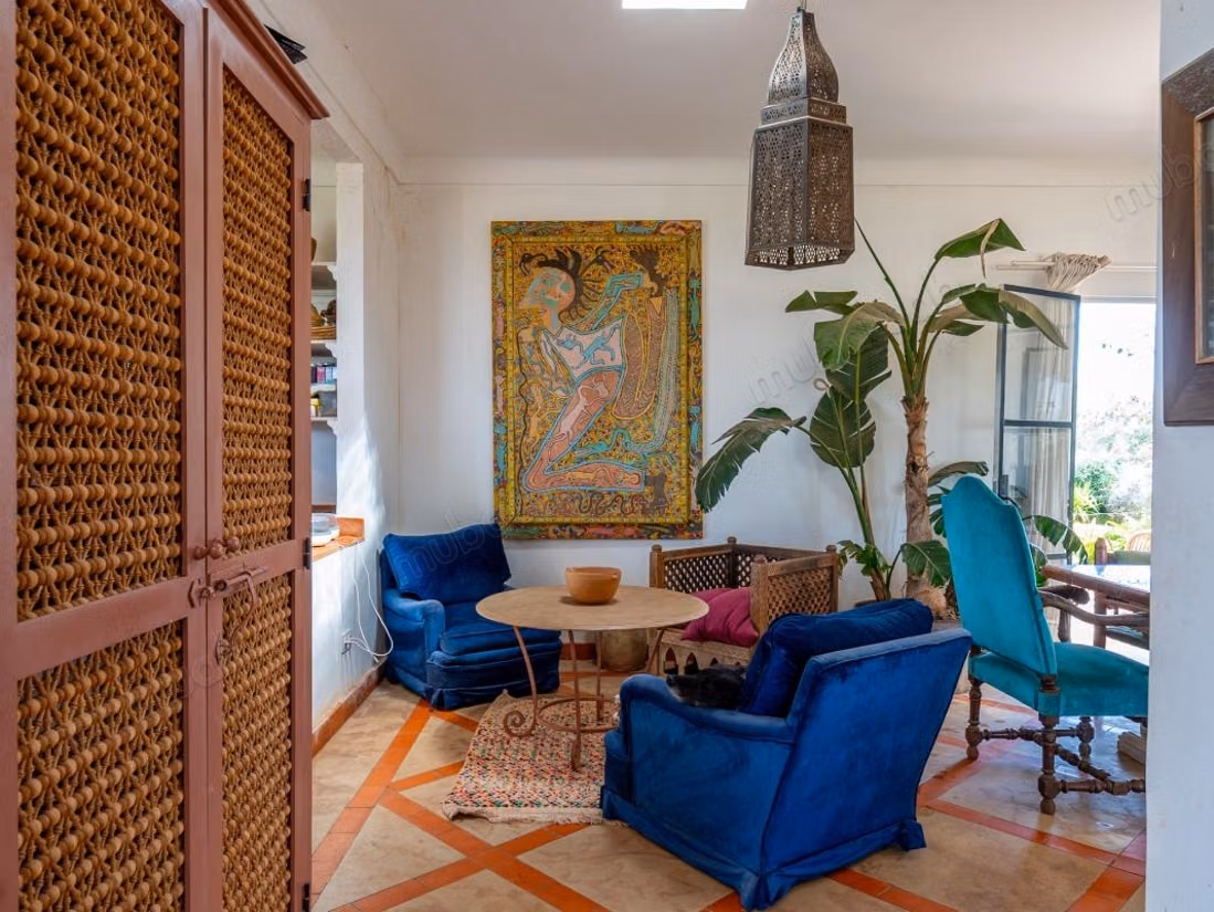 Magnifique villa à vendre à Marrakech. 2 chambres agréables. Meublé
