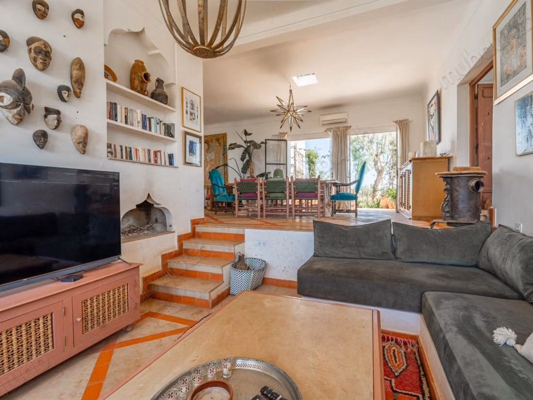 Magnifique villa à vendre à Marrakech. 2 chambres agréables. Meublé