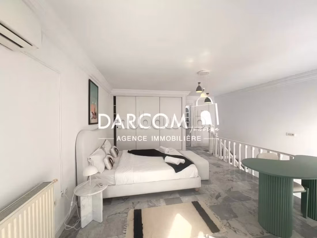 Loft s1 meublé à 3 mètres plage carthage dermech