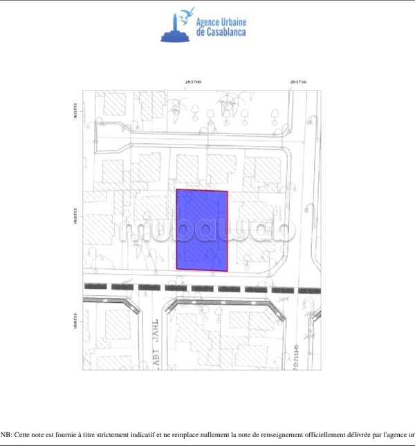 Terrain à vendre r 3 à l'Oasis