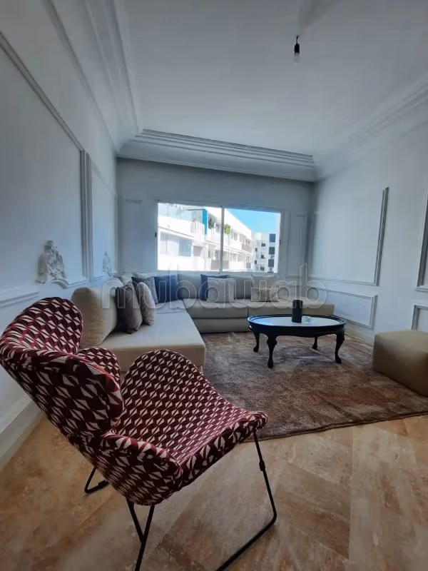 Beautiful furnished apartment of 78 m² for rent, Racine