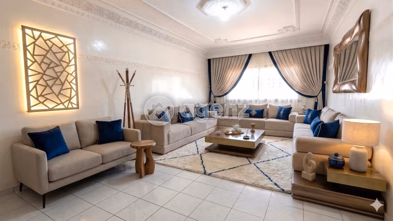 Appartement à vendre 128 m², 3 chambres Belvédère Casablanca