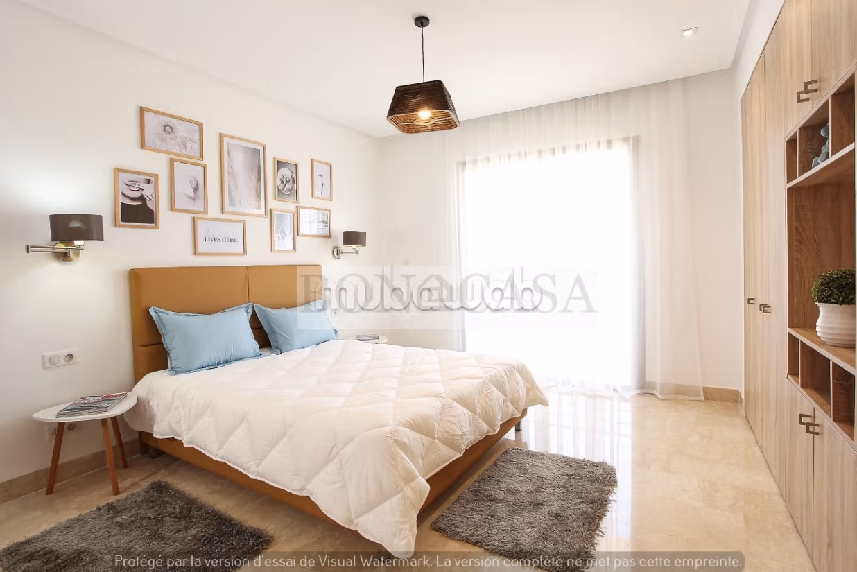 S2 Appartamento arredato con terrazza in affitto a Gammarth