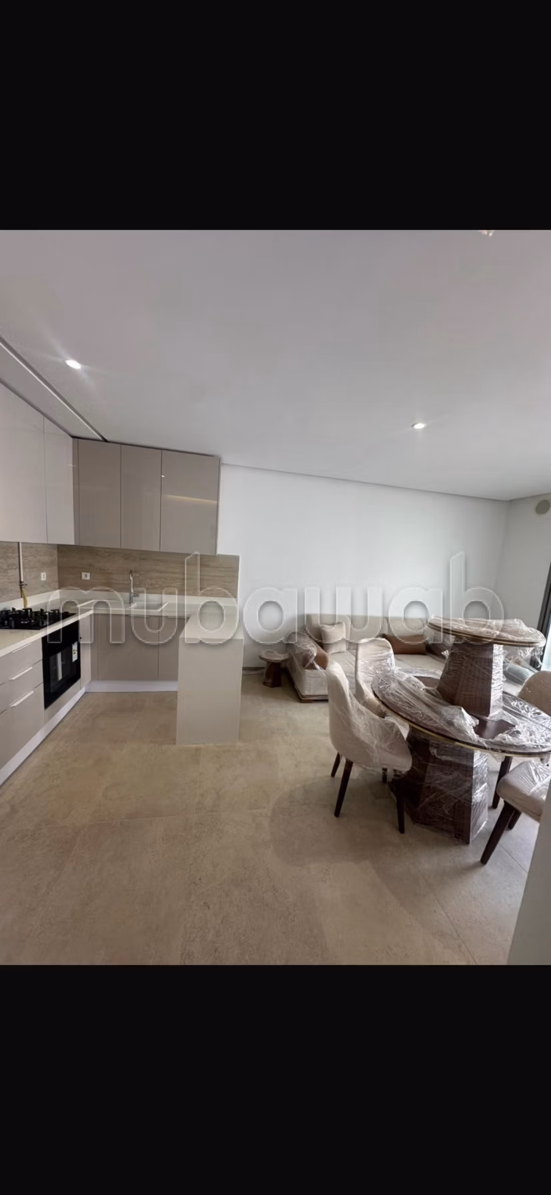 Appartement meublé en location à Ain Zaghouan. Surface totale 70 m². Meublé
