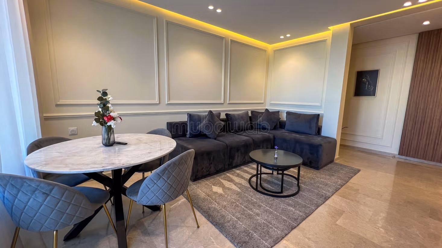 À louer : appartements à Mozart. 2 chambres. Entièrement meublé — 2