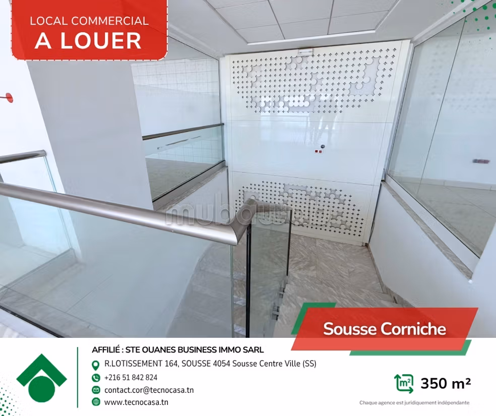 For rent - Commercial space in prime seaside location