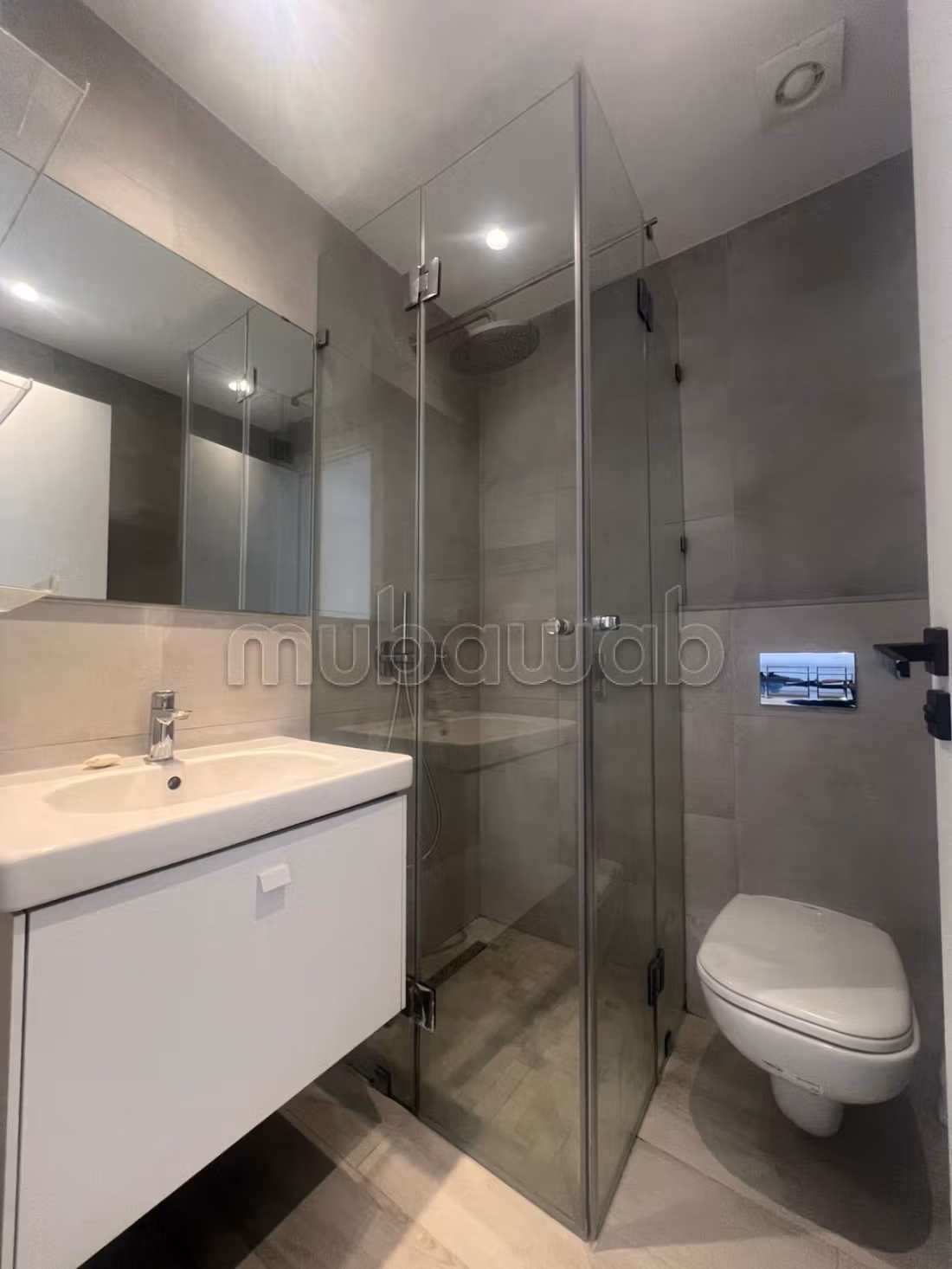 Appartement en location à Sidi Bousaid. Surface de 69 m². Système de parabole et résidence sécurisée