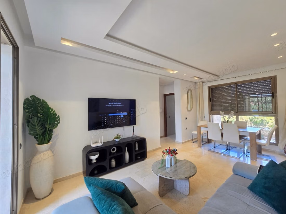 Appartementen om te huren in Route de Tahanaout. Totale oppervlakte 133 m². Volledig gemeubileerd