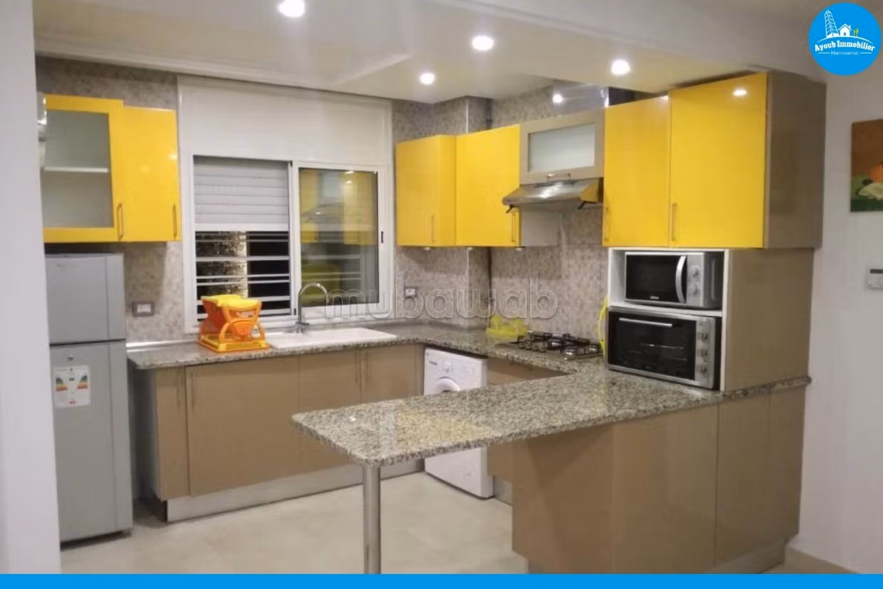 Apartment for rent annually in Jinen Hammamet