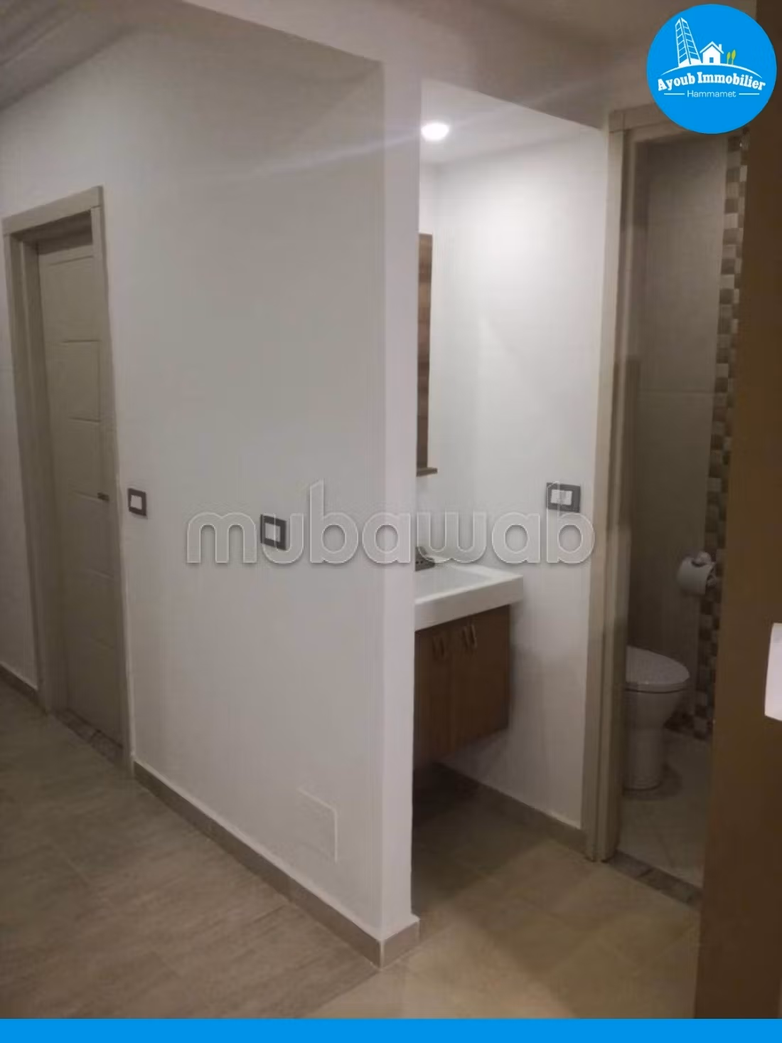 Apartment for rent annually in Jinen Hammamet