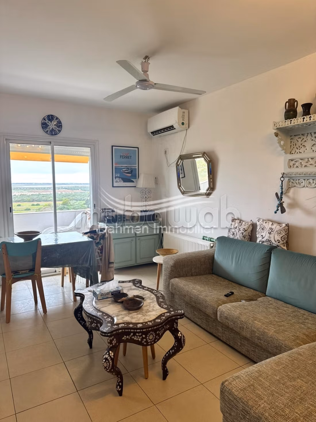 For Sale - Apartment S2 with Side Sea View