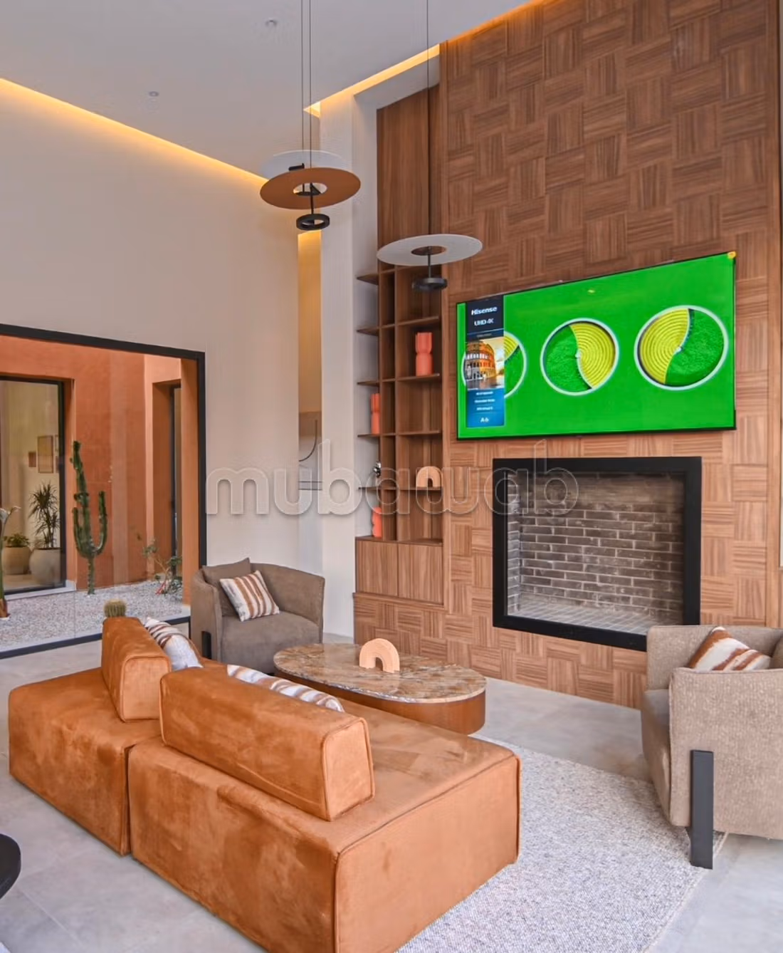Exceptional architect-designed villa with pool & wellness area & cinema