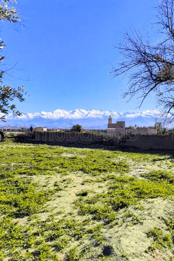 Terrain en vente à Route d'Agafay.
Surface de 3700 m²