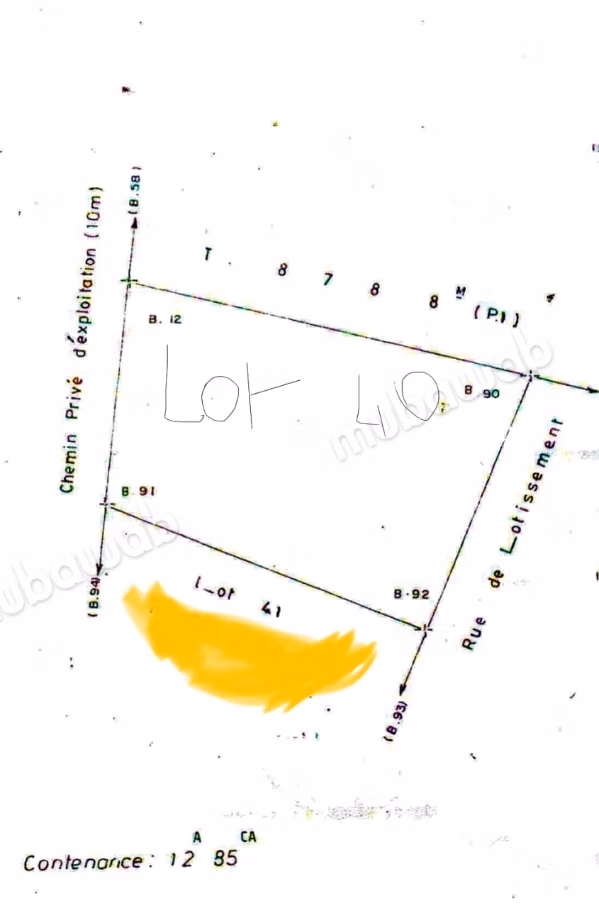 Land for Villa