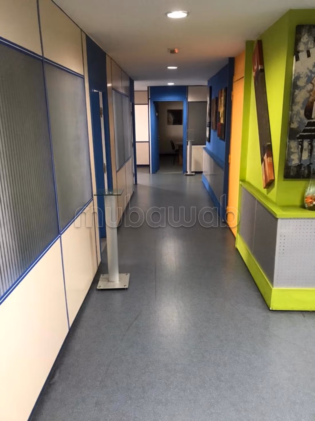 Oficinas en alquiler / centro de formación en Aïn Sebaâ.
Superficie total 887 m²