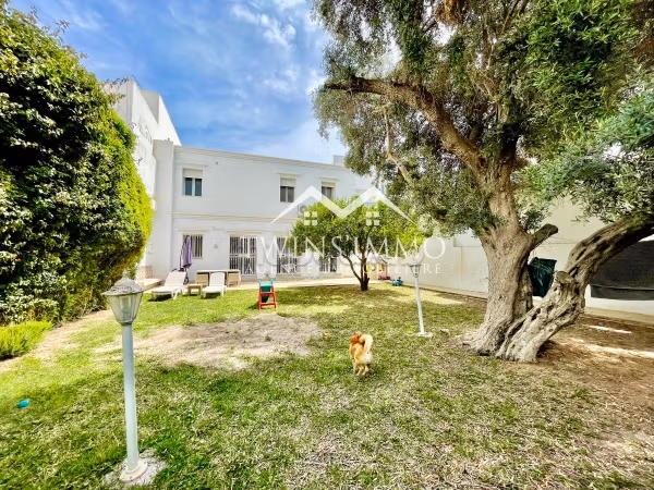 Villa S4 avec jardin à La Marsa Ville